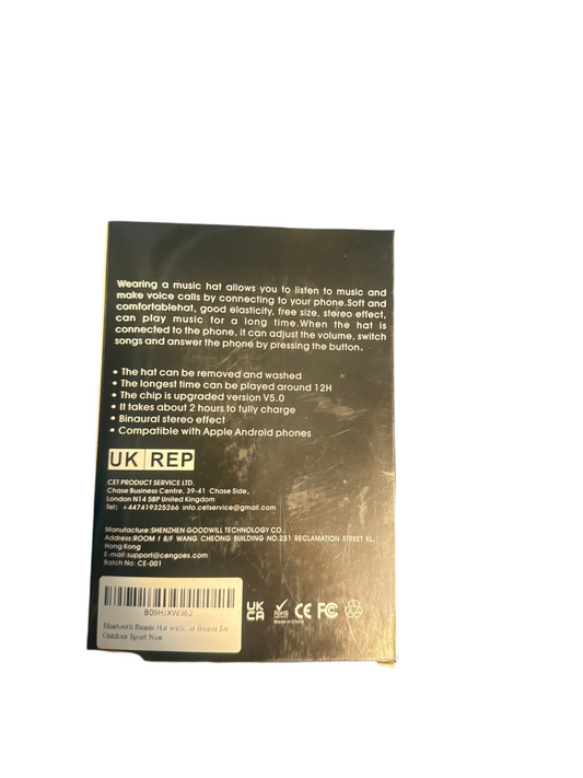 Music Beanie Hat Wireless