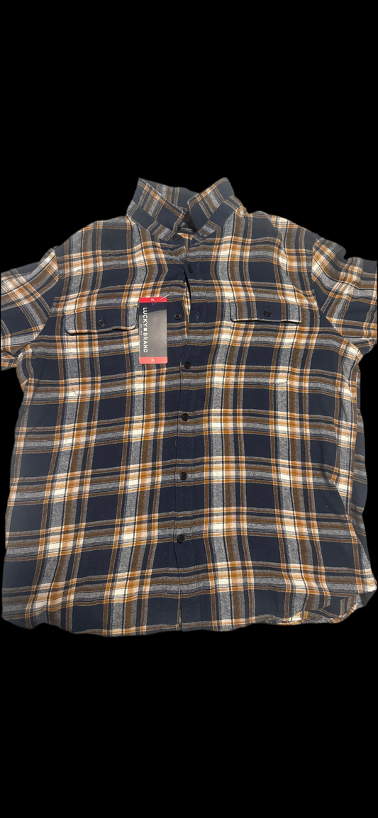 Lucky Brand corduroy long sleeve button up shirt