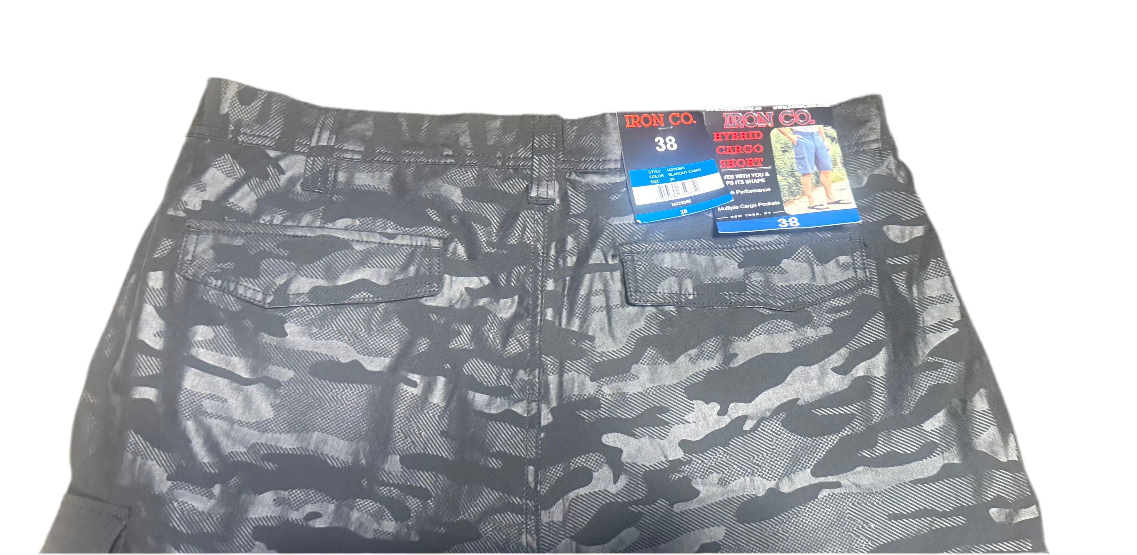 IRON CO. Hybrid cargo shorts