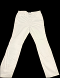 Women White Straight Jean