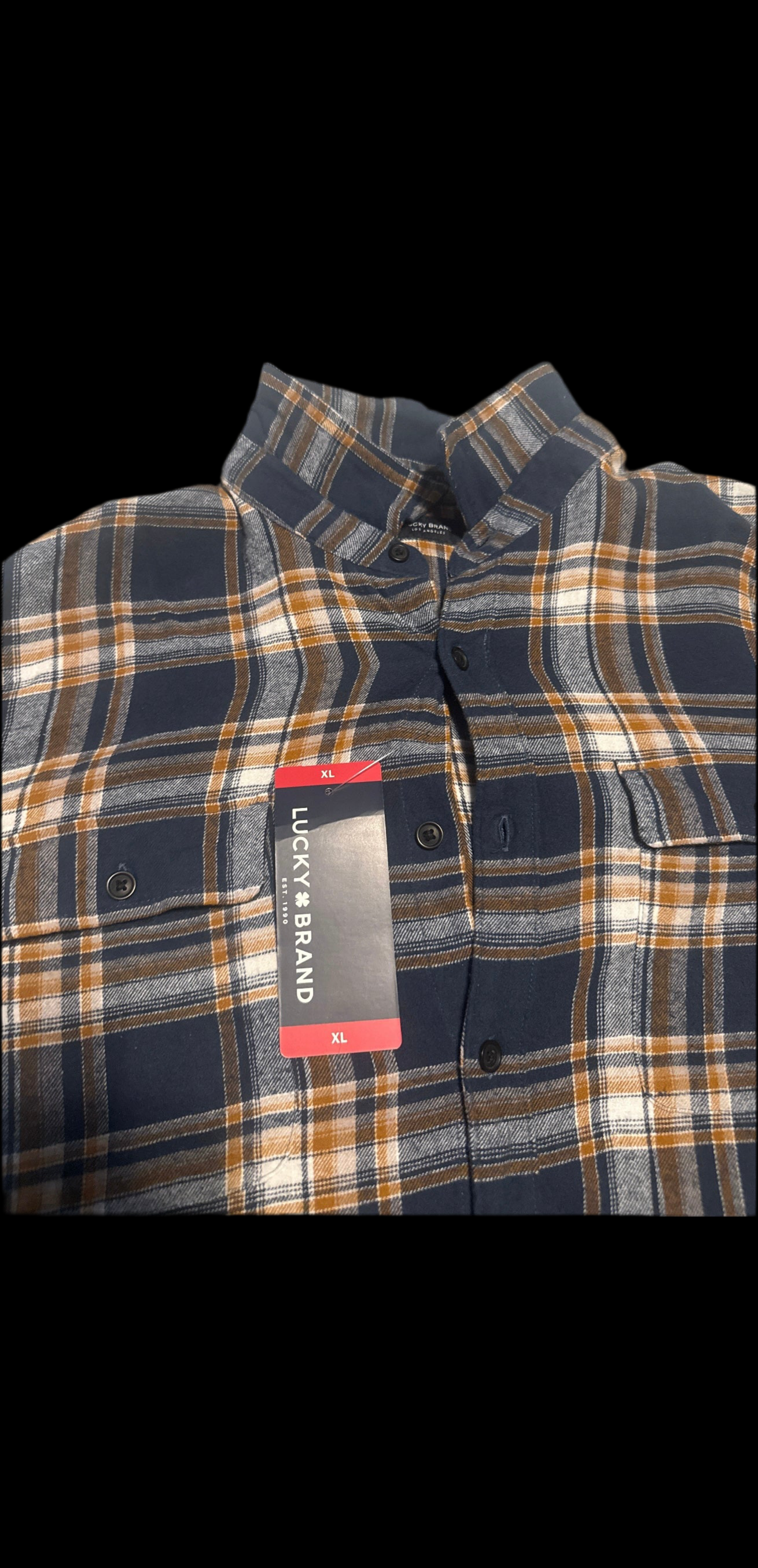 Lucky Brand corduroy long sleeve button up shirt